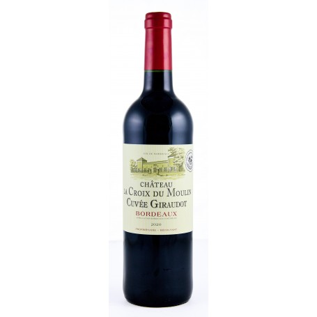 Vin de bordeaux cuvée giraudot - CHÂTEAU DE LA CROIX DU MOULIN - 75cl