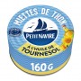 Miettes de Thon huile de tournesol Démarche Responsable PETIT NAVIRE 160g