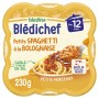 BLEDINA BLEDICHEF Petits Spaghetti à la Bolognaise 230g Dès 12 mois