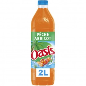 OASIS PECHE ABRICOT PET 2L