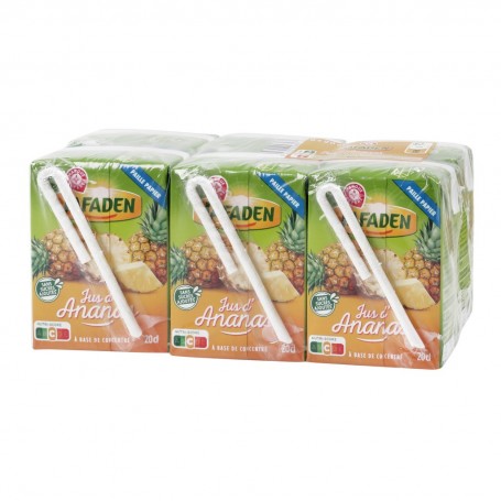 JUS D'ANANAS ABC BRIQUETTES 6X20CL(1059147)