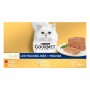 GOURMET GOLD Les Mousselines - 4 x 85 g - Boîtes pour chat adulte