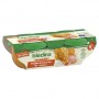 BLEDINA BOLS Mouliné de Carottes Riz Jambon 2x200g dès 8 mois