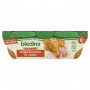 BLEDINA BOLS Mouliné de Carottes Riz Jambon 2x200g dès 8 mois