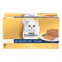 GOURMET GOLD Les Mousselines - 4 x 85 g - Boîtes pour chat adulte