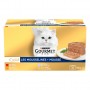 GOURMET GOLD Les Mousselines - 4 x 85 g - Boîtes pour chat adulte