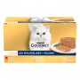 GOURMET GOLD Les Mousselines - 4 x 85 g - Boîtes pour chat adulte