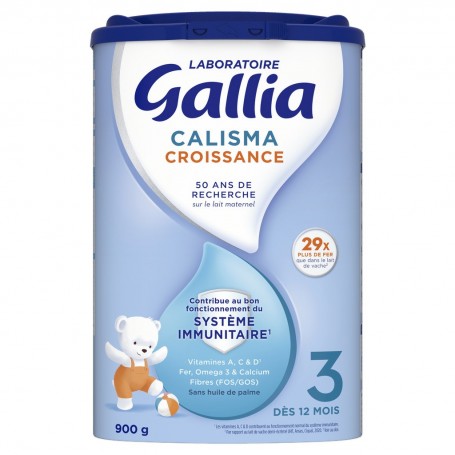 Laboratoire Gallia Calisma Croissance 3 900g Dès 12 mois