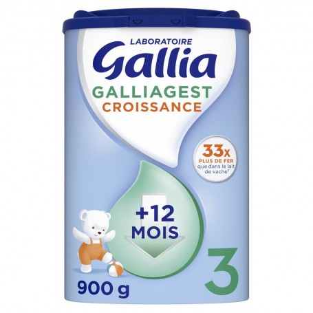 GALLIA Galliagest Croissance 900g Dès 12 Mois