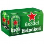 Heineken bière blonde can 6X33cl 5
