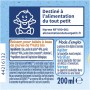NESTLE NATURNES BIO Boisson Poire Abricot - 200ml - Dès 6 mois