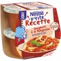 NESTLE P'TITE RECETTE  Spaghetti à la Bolognaise - 2 x 200g-Dès 8 mois