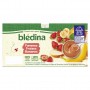 BLEDINA COUPELLES FRUITS Pommes Fraises Bananes 4x100g Dès 6 Mois