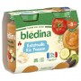 BLEDINA POTS Ratatouille Riz Poisson 2X200G dès 8 mois