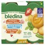 BLEDINA POTS 2 Printanière de Légumes Jambon / 1 Epinard Semoule Merlu / 1 Purée de Panais Dinde 4x200g dès 6 mois