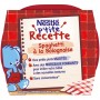 NESTLE P'TITE RECETTE  Spaghetti à la Bolognaise - 2 x 200g-Dès 8 mois