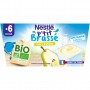 NESTLE P'tit Brassé BIO Poire Banane 4 x 90g - Dès 6 mois