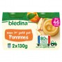 BLEDINA POTS FRUITS Mon 1er Petit Pot Pommes 2x130g Dès 4/6 mois