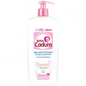 CADUM BB DOUCHE AMANDE FLACON POMPE 750ML