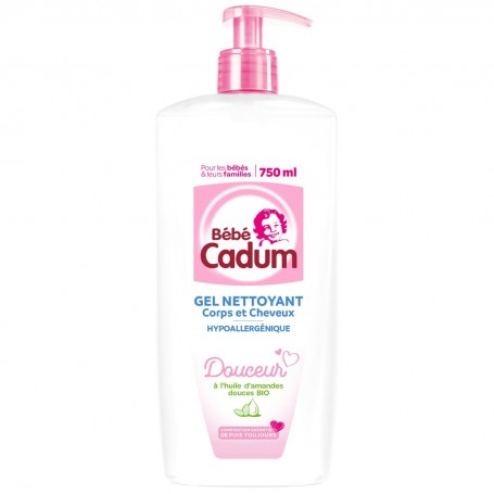 CADUM BB DOUCHE AMANDE FLACON POMPE 750ML