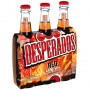 Desperados Red - Bière aromatisée au spiritueux Cachaça, Fruits rouges, Guarana -3x33cl - 5.9
