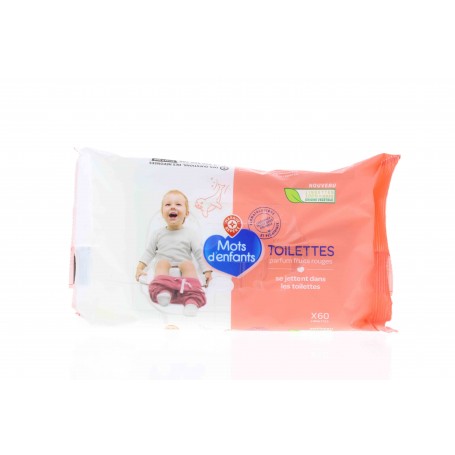 LINGETTES TOILETTES ENFANTS X60(1062361)