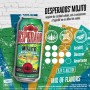 Desperados Mojito - Bière aromatisée à un spiritueux à base d'agave, Menthe, Citron vert - 50cl - 5.9