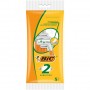 BIC 2 Sensitive Rasoirs Jetables pour Homme - Pochette de 5
