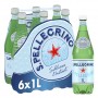 S.PELLEGRINO eau minéral naturelle gazeuse 6 x 1L PET