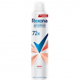 Rexona Déodorant Femme Spray 72H Musc 200ml
