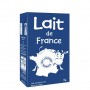 Lait demi-écrémé Lait de France UHT brique taille basse 1L
