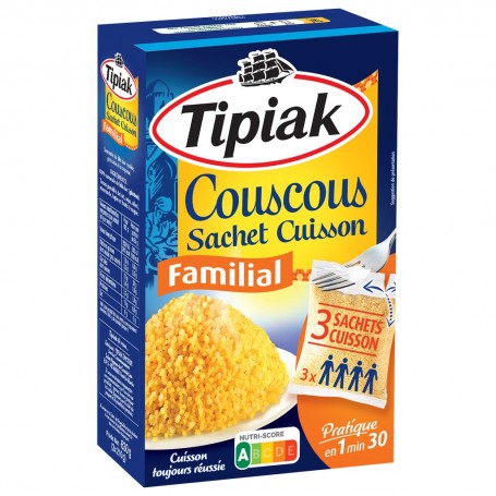 COUSCOUS FAMILIAL 630G TIPIAK