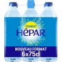 HEPAR eau minérale naturelle 6x75cl