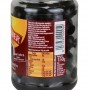 Tramier olives noires confites dénoyautées égouttées de variété Hojiblanca sans saumure sans conservateur bocal en verre 150g