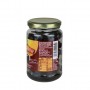 Tramier olives noires confites dénoyautées égouttées de variété Hojiblanca sans saumure sans conservateur bocal en verre 150g
