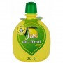 Jus de citron à base de concentré 20 cl