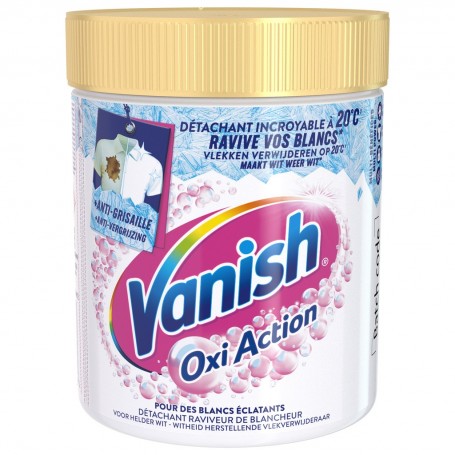 VANISH DETACHANT OXI ACTION POUDRE BLANC 470G