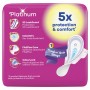 Always Platinum Normal (taille 1) Serviettes Avec Ailettes 12 Serviettes