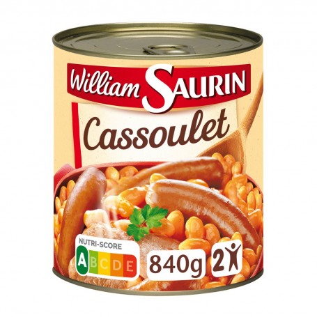 WILLIAM-SAURIN - CASSOULET 840g