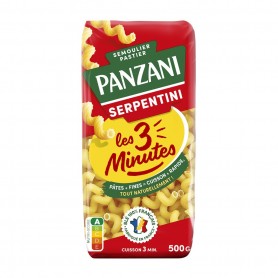 PANZANI SERPENTINI 3 MINUTES 500G