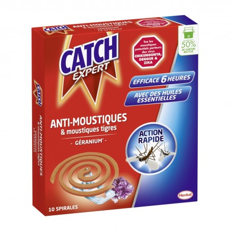 Catch Spirales Exterieures Geranium x10