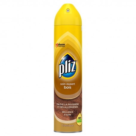 PLIZ® - Soin Expert Bois - Brillance  Soin - Aérosol - Classique