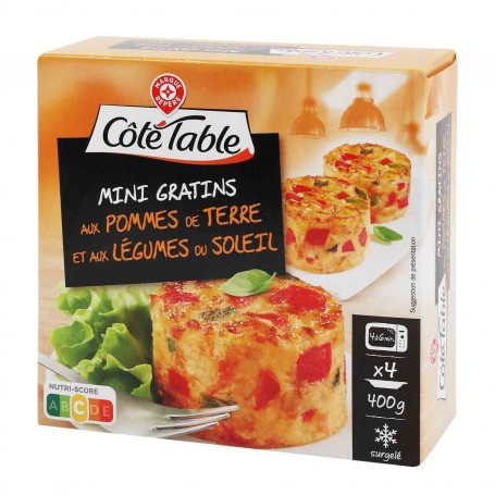 MINI GRATINS LEGUMES DU SOLEIL 400G(1051727)