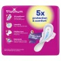 Always Platinum Long (taille 2) Serviettes Avec Ailettes 10 Serviettes
