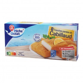 TRANCHE PANEE CABILLAUD X8 MSC 400G(1059456)