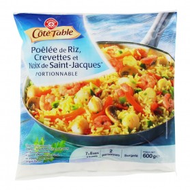 POELEE RIZ ST JACQU CREV SURG 600G(1066126)