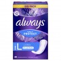 Always Dailies Protect Protège-Slips Long 0% de parfum 48 Unités