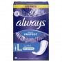Always Dailies Protect Protège-Slips Long 0% de parfum 48 Unités