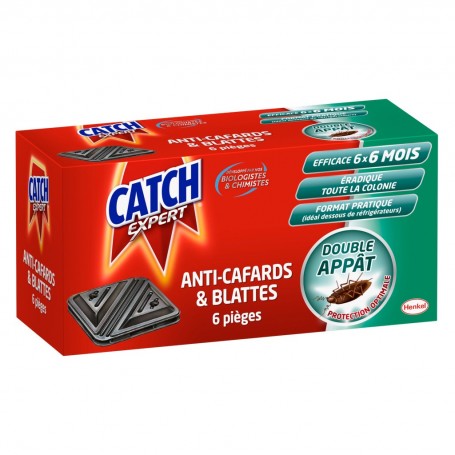 CATCH PIEGES ANTI-CAFARDSX6