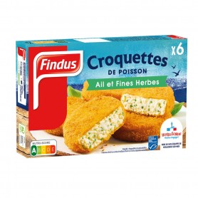 Croquettes Poisson MSC Ail et Fines Herbes 300g